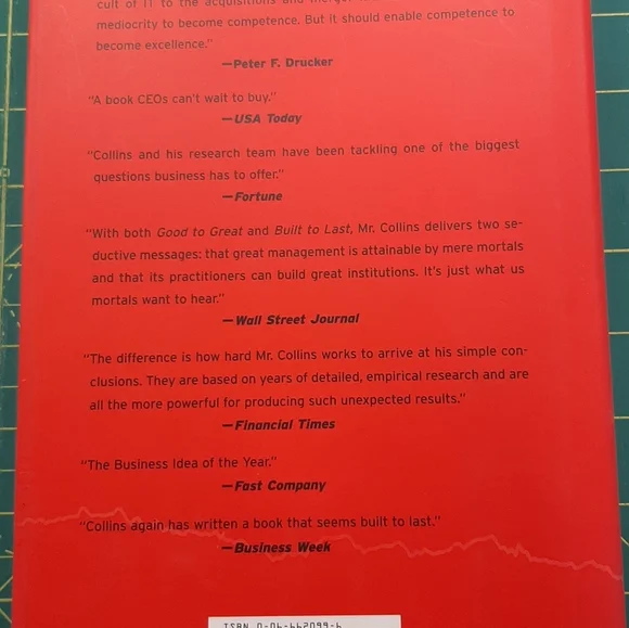 GOOD TO GREAT BY JIM COLLINS - Picture 2 of 5